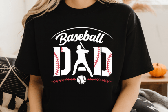 Baseball Dad PNG: A Stylish Father’s Day Design Asset