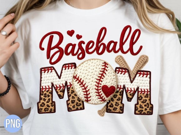 Baseball Mom Leopard Design PNG: A Creative Asset for Modern Projects