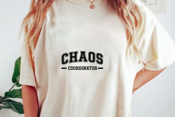 Chaos Coordinator Varsity Design PNG