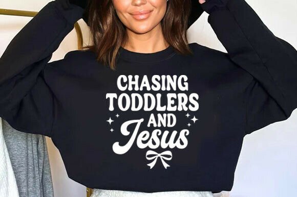 Chasing Jesus and Toddlers Design: Creative Golf Pun Assets
