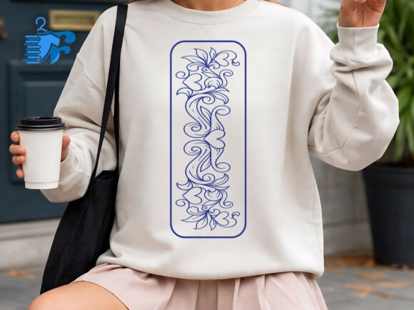 Elegant Book Lover Minimal Floral Design: A Creative Asset