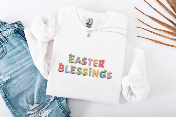 Elevate Your Projects with a Professional Easter Blessings Sublimation Design