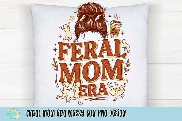 Feral Mom Era: A Trendy Graphic for Modern Design