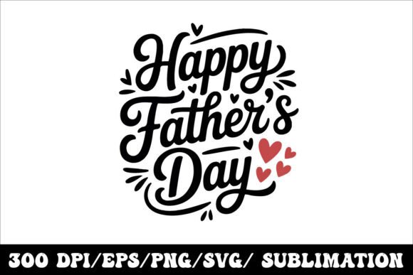 Happy Father’s Day Typography Design: A Modern Visual Tribute