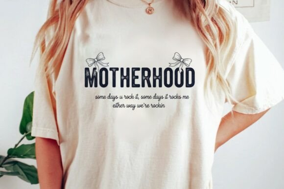 Motherhood PNG Trendy Mom Design: Creative Asset Guide