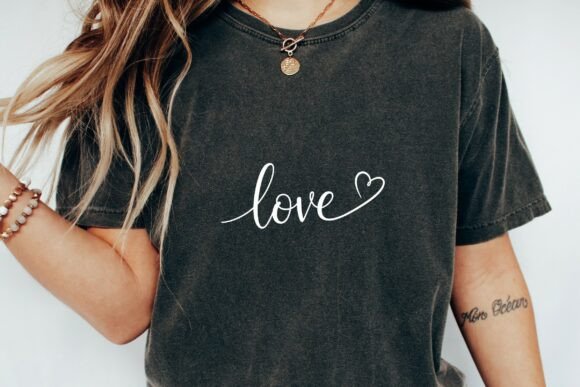 Script Love Heart Design Png: A Versatile Creative Asset