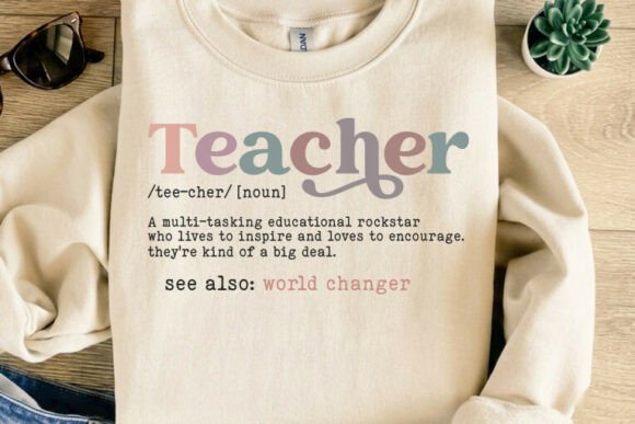 Teacher Definition T-Shirt Design: A Creative Asset for Meaningful Branding